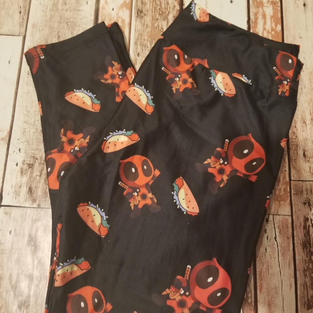 Charlie's Project Dead Pool & Taco Soft Leggings